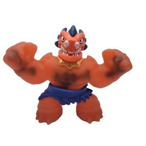 5" Heroes Of Goo Jit Zu Dino Power Volcanic Rumble Orange Blazagon Super STRETCH